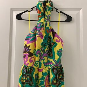 J. Crew Silk Sarong Dress